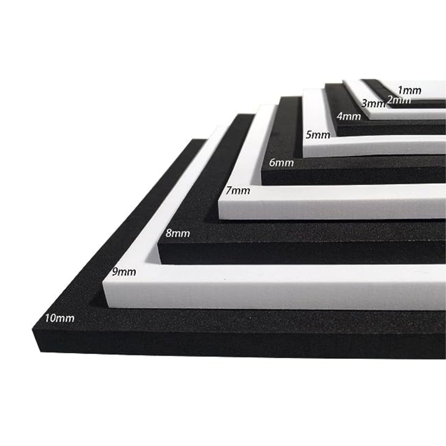 black and white eva plastazote foam