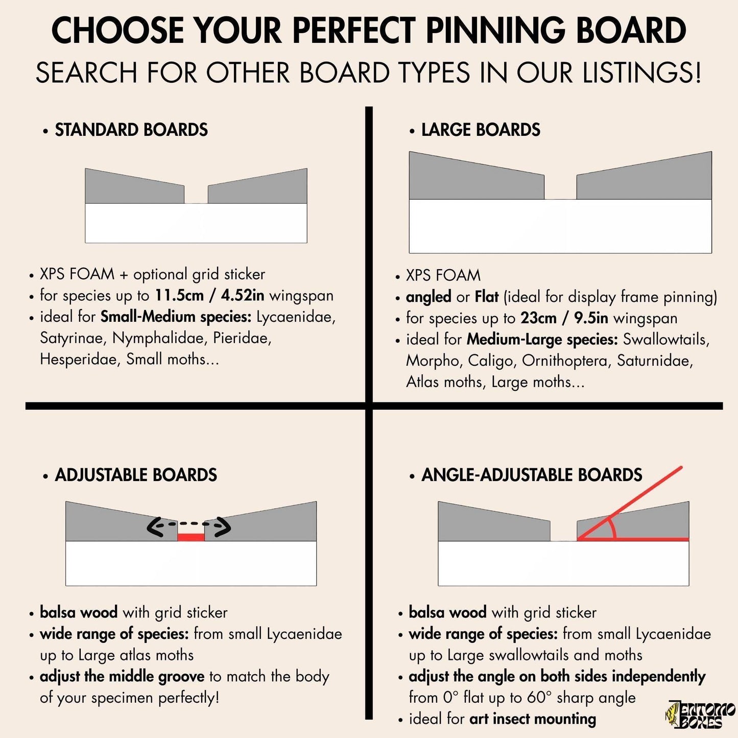 Adjustable Pinning Board