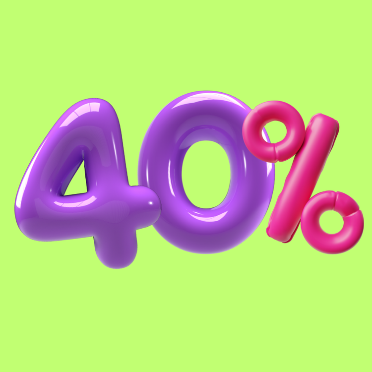 40% OFF