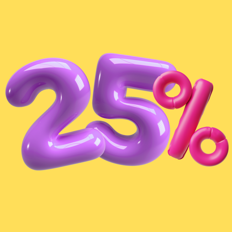 25% OFF