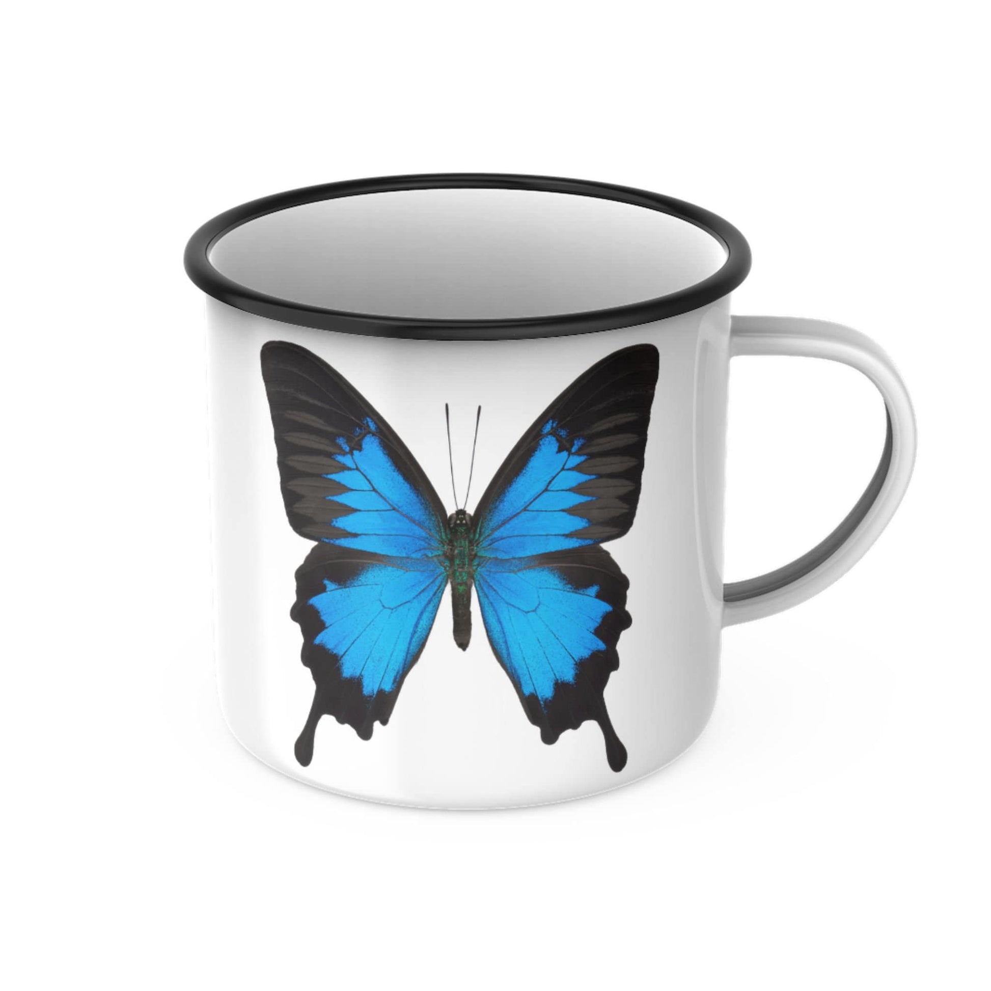 butterfly theme travel mug