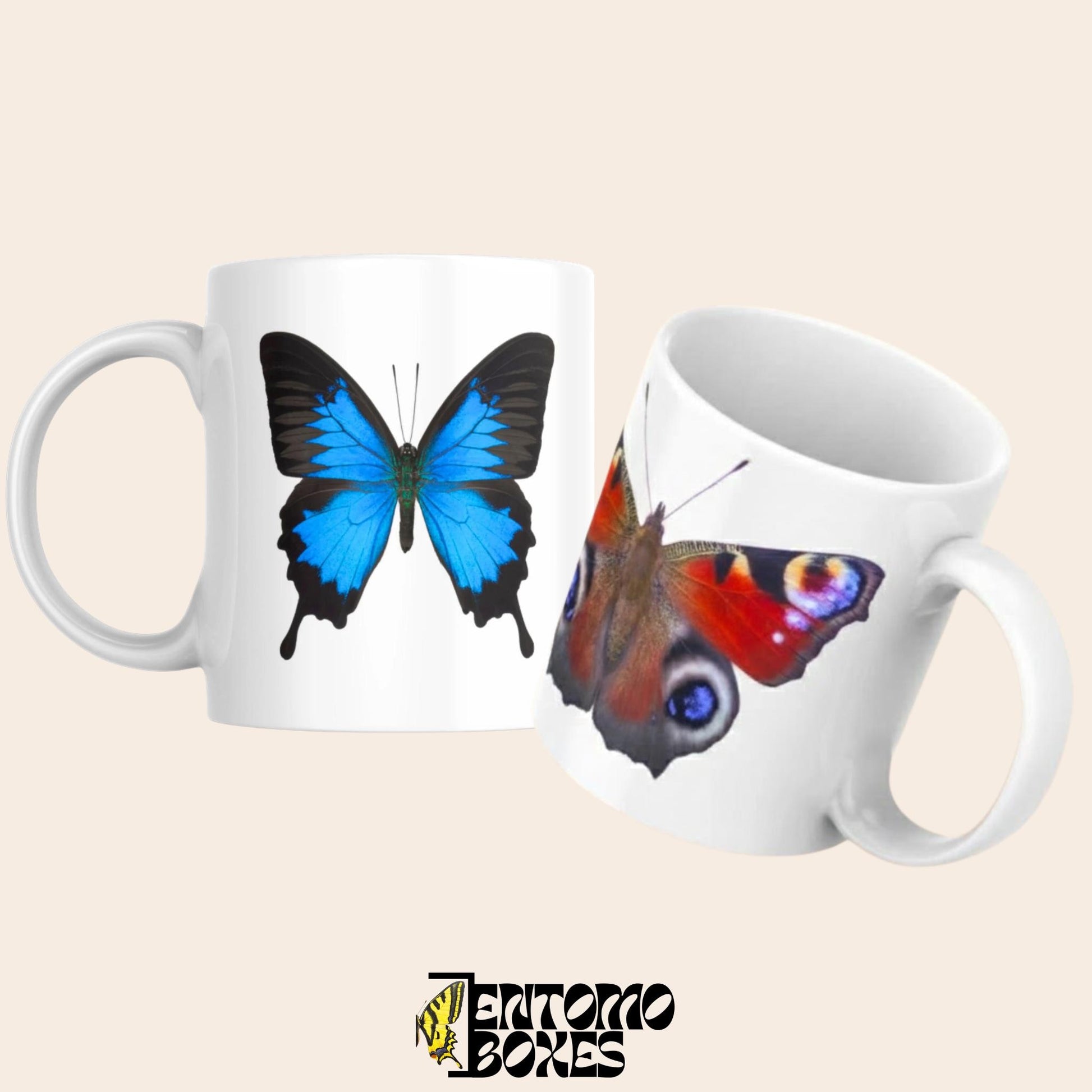 ceramic mug with butterflies (etsy image id: 7721016714)