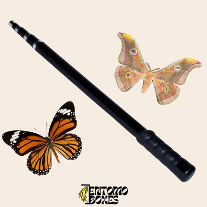 butterfly catching laminate telescopic pole (etsy image id: 7721430748)